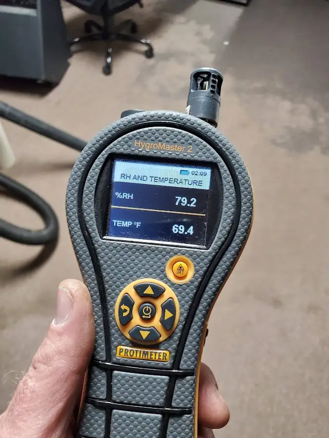 Moisture meter humidity assessment for Mold Remediation & Removal in Chaparral